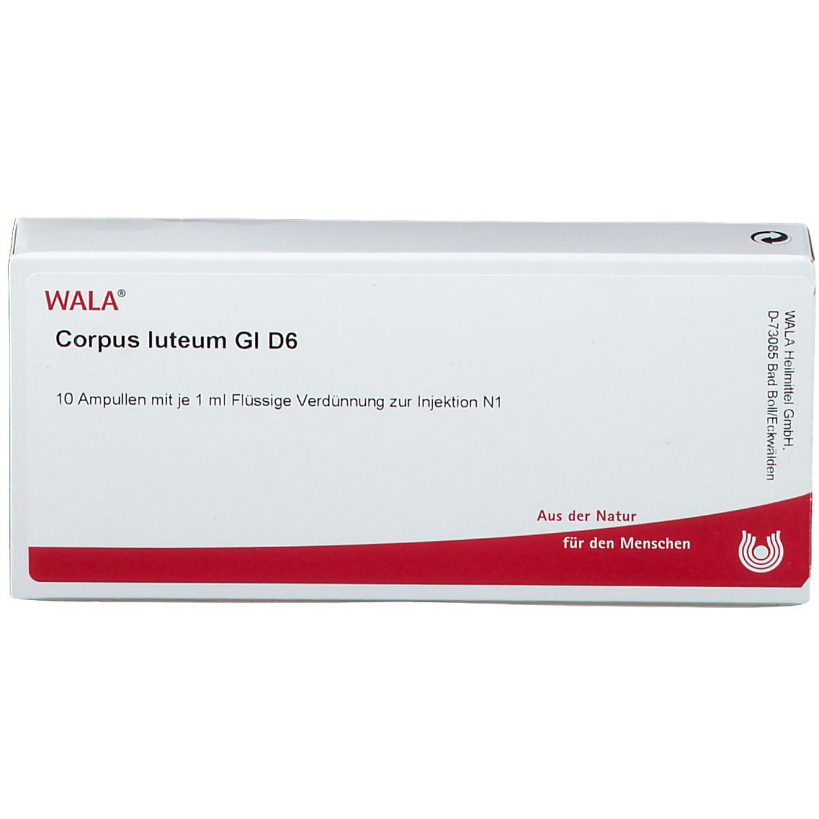 WALA® Corpus luteum Gl D 6