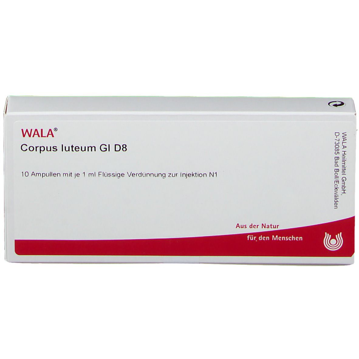 WALA® Corpus luteum Gl D 8