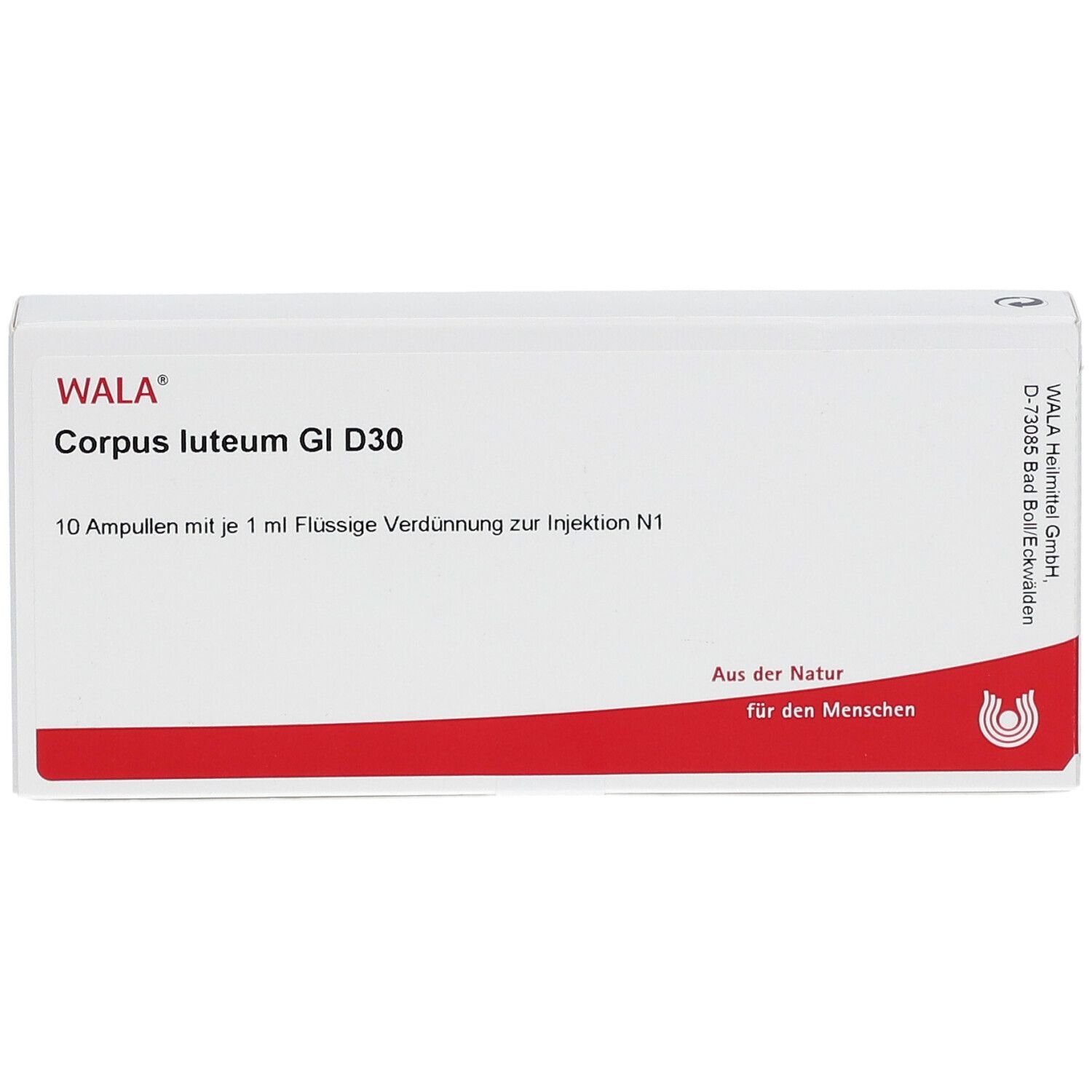 WALA® Corpus luteum Gl D 30