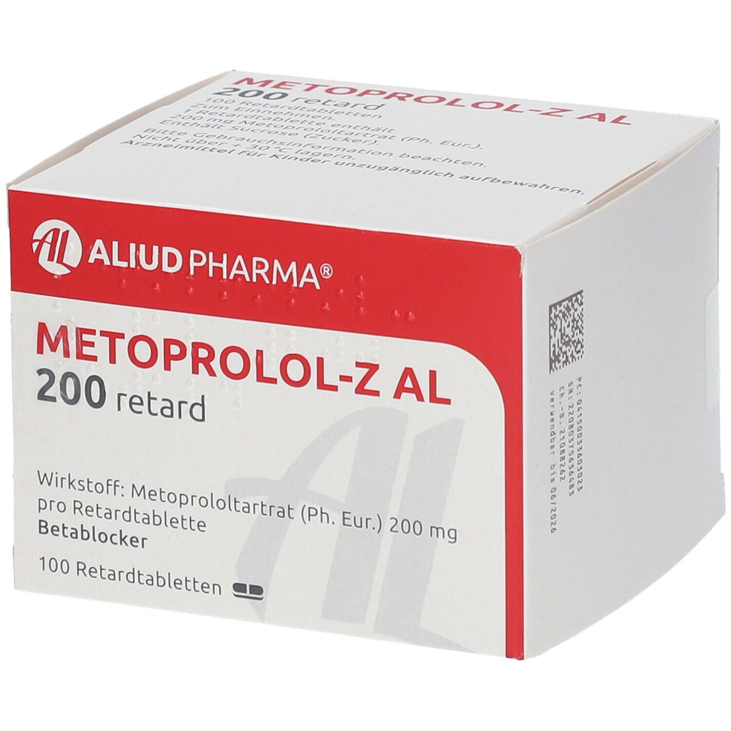Metoprolol Z AL 200 retard