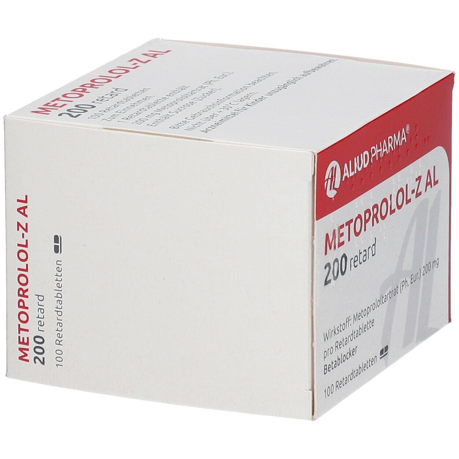 Metoprolol AL 200 retard Tabl. 100 St Retard-Tabletten