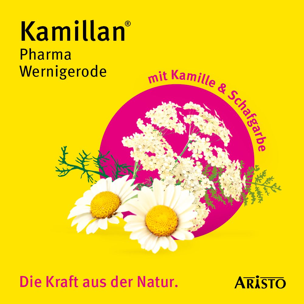 Kamillan® Pharma Wernigerode - Natürlich gegen Entzündungen der Haut- und Schleimhäute – Unterstützt die Wundheilung & lindert den Reiz