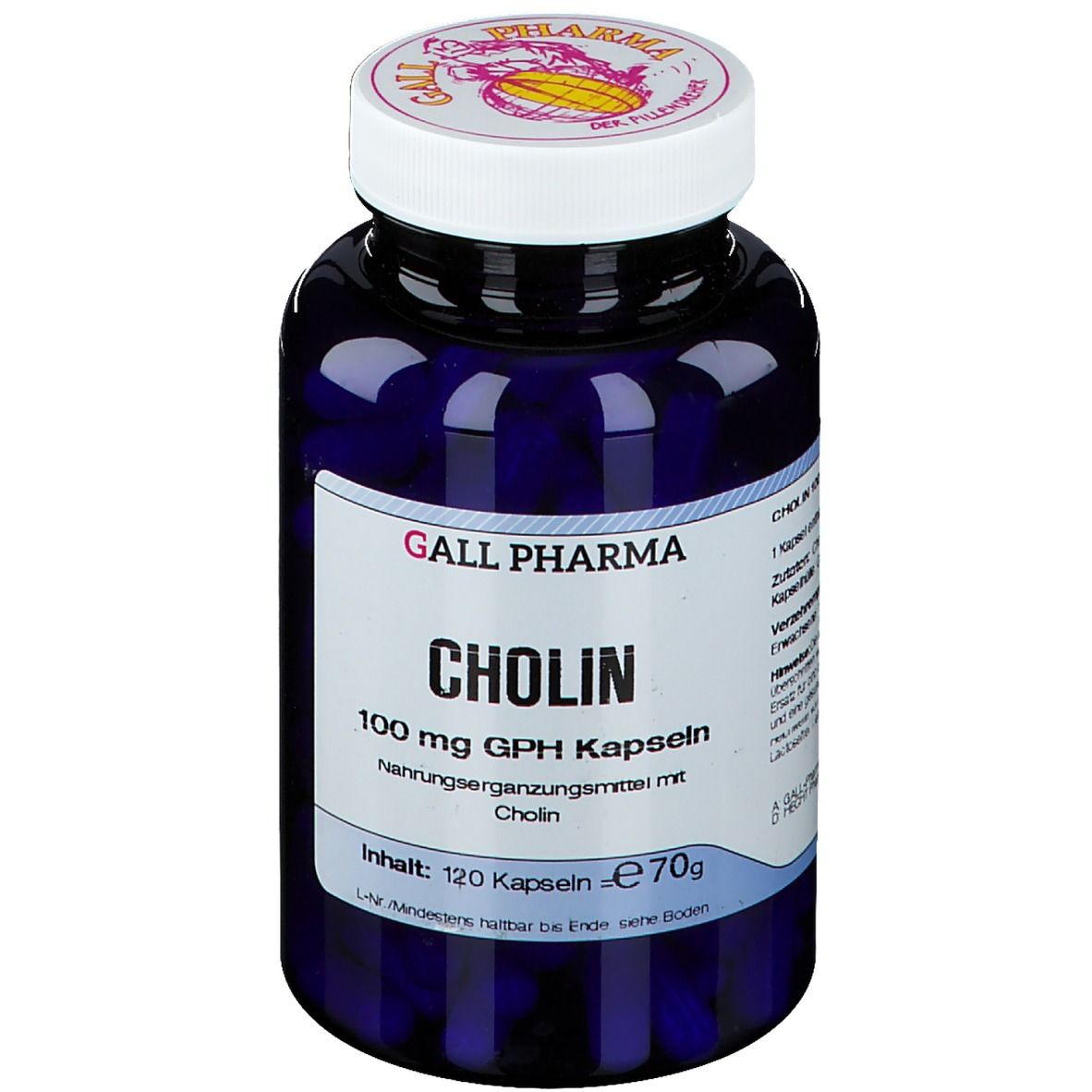Gall Pharma Cholin 100 mg GPH Kapseln