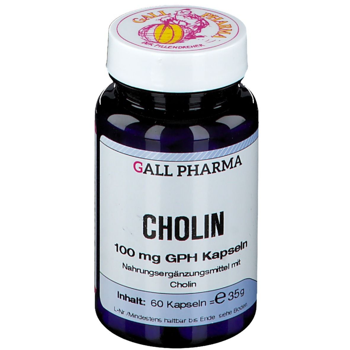 Cholin 100 mg GPH Kapseln