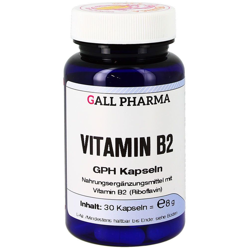 Gall Pharma Vitamin B2 1,6 mg GPH Kapseln