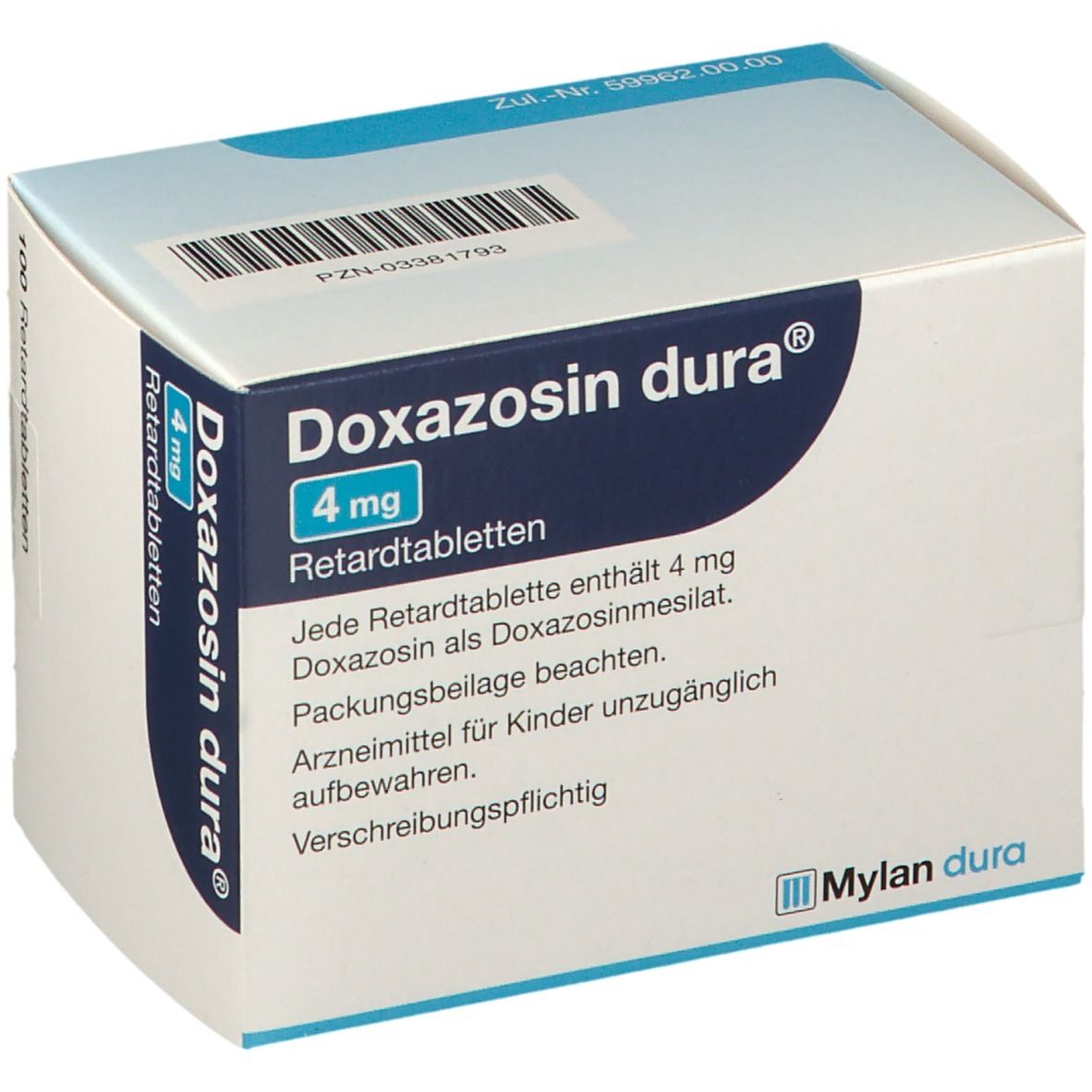 Doxazosin Dura® 4 mg Retardtabletten