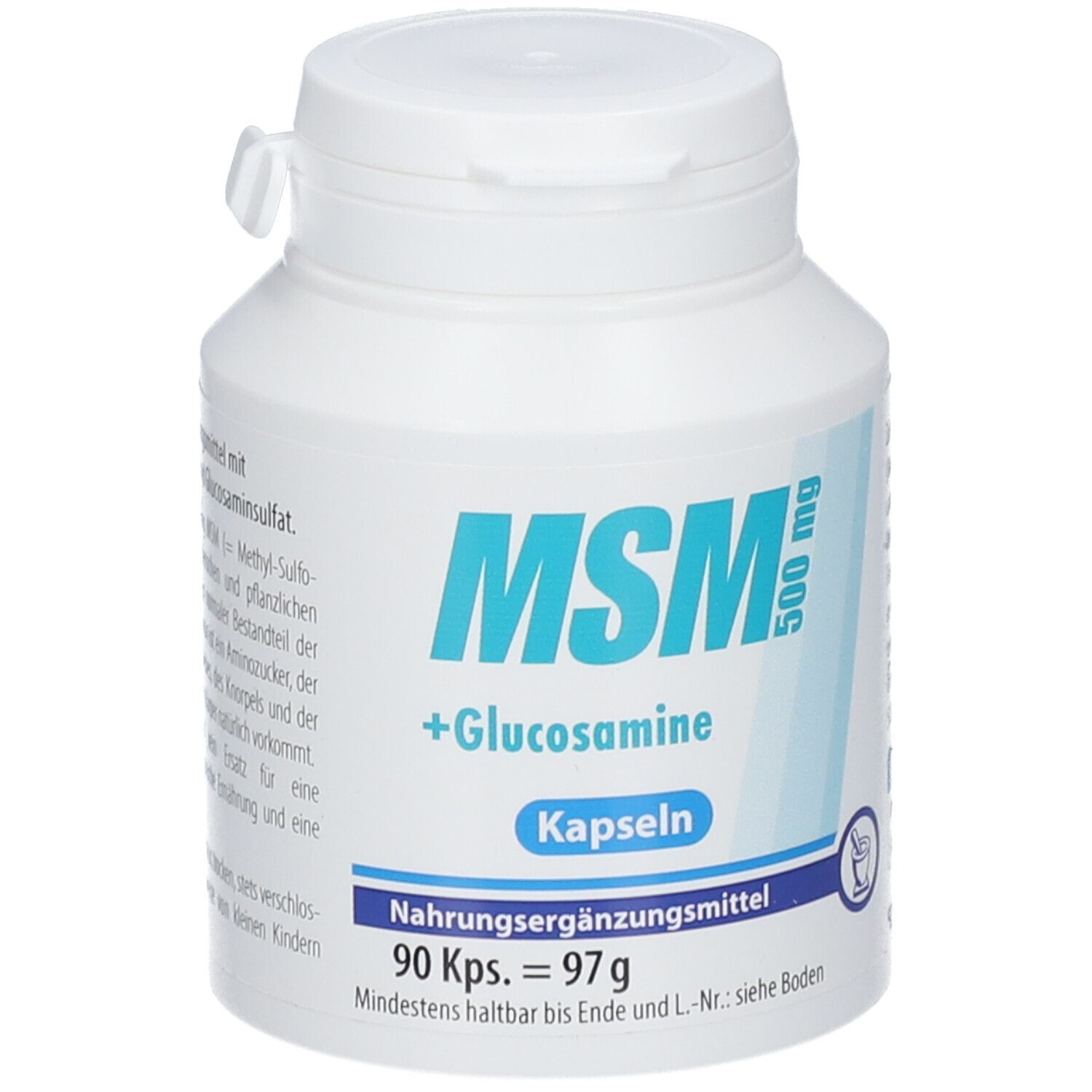 MSM 500 mg + 350 mg Glucosamin Kapseln