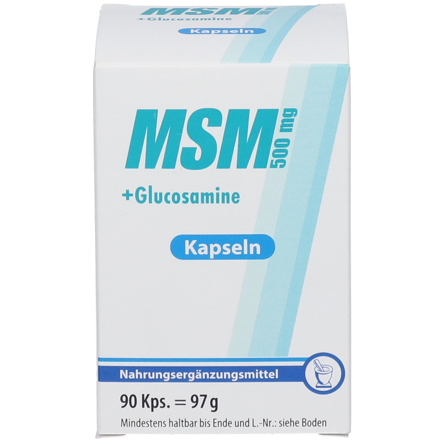 MSM 500 mg + 350 mg Glucosamin Kapseln