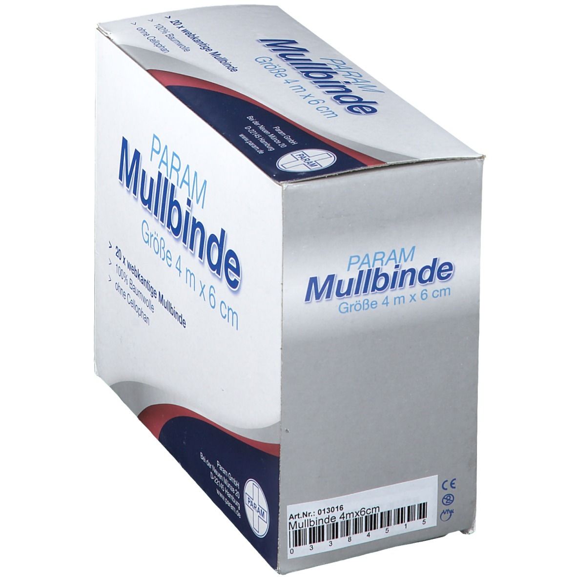 Mullbinden 4mx6cm unverpackt