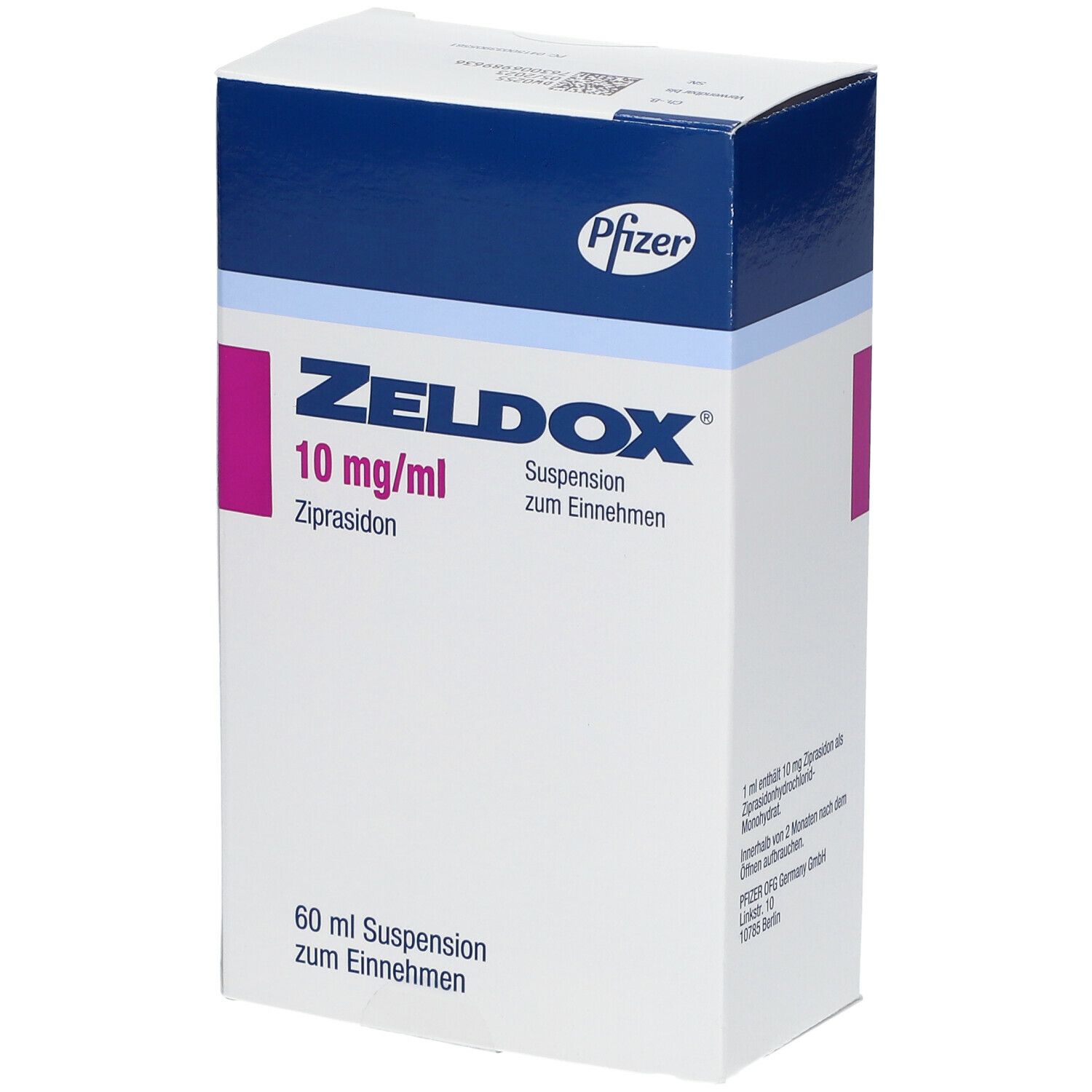 Zeldox® 10 mg/ml