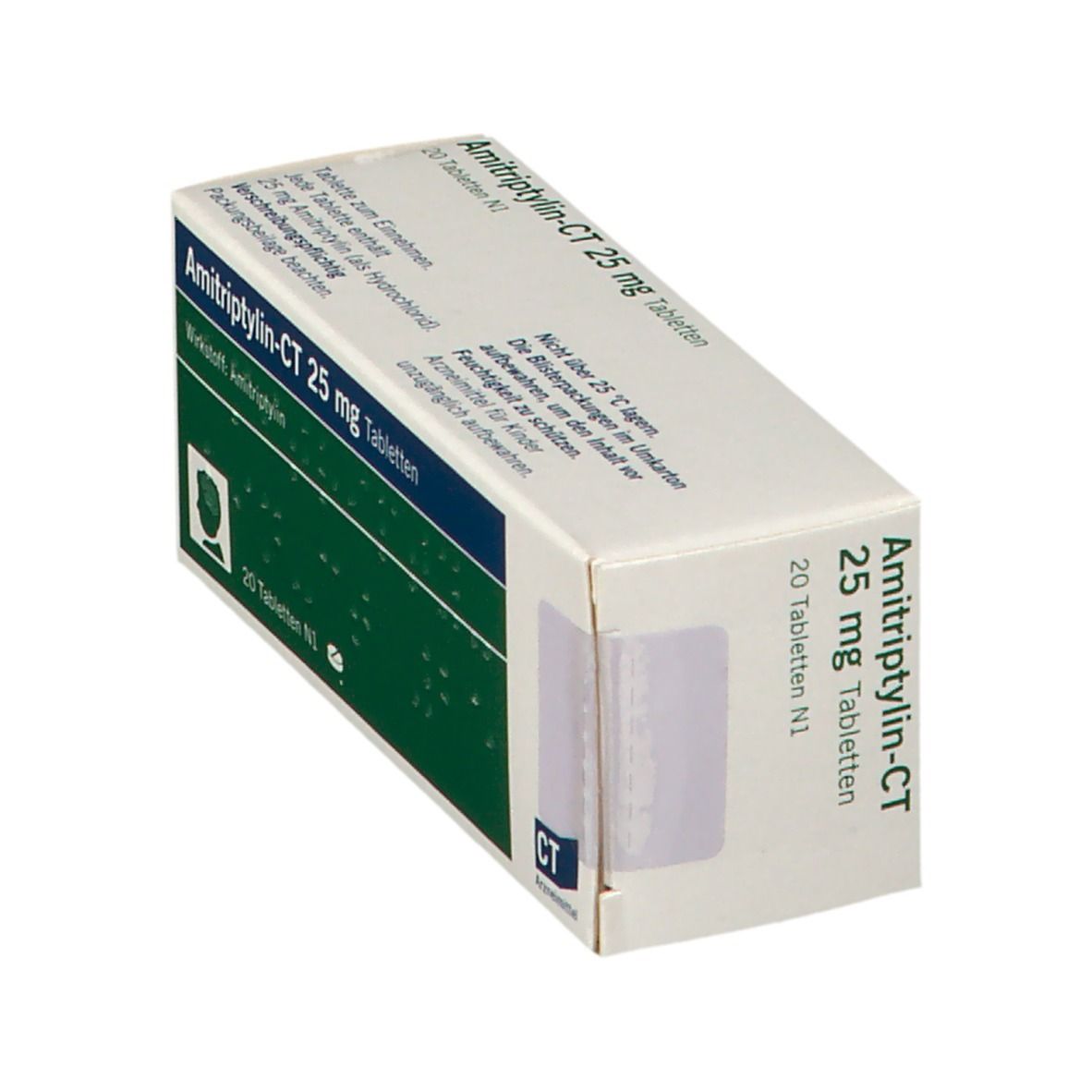 Amitriptylin-Ct 25 mg Tabletten 20 St