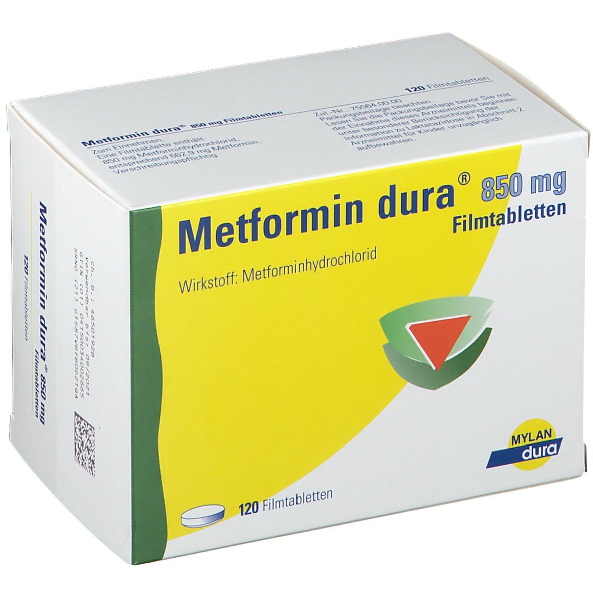 Metformin dura® 850 mg
