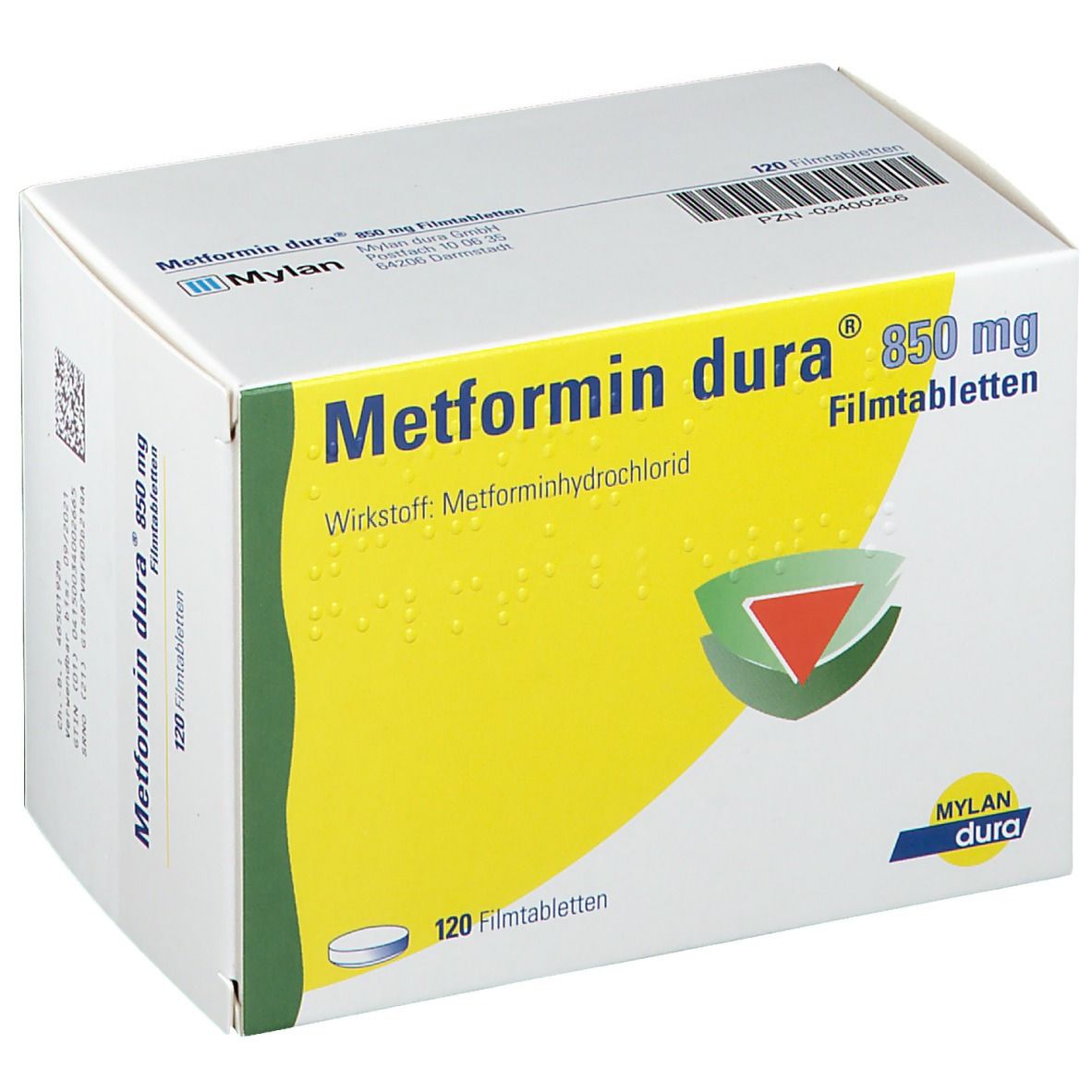 Metformin dura® 850 mg