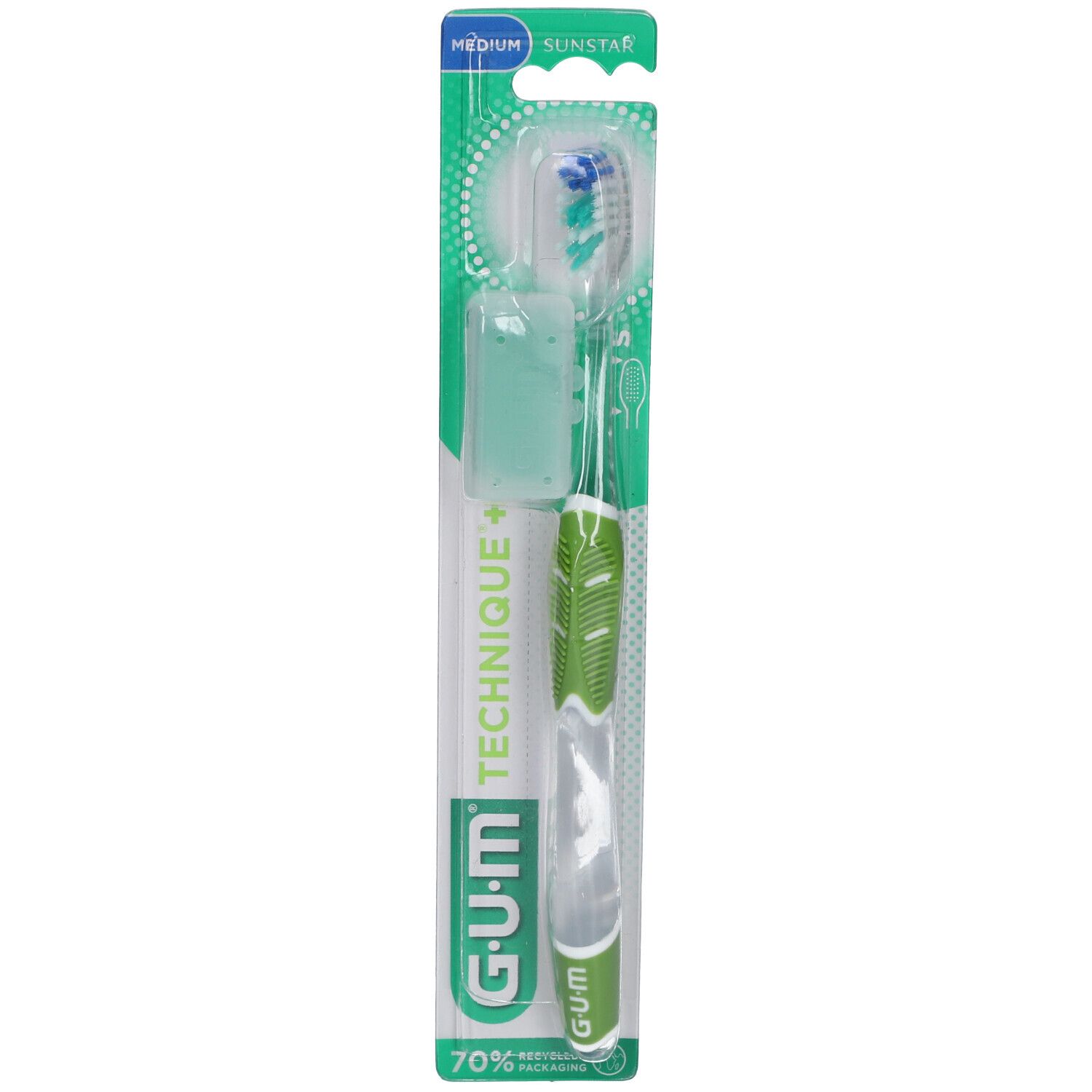 GUM Technique kompakt Zahnbürste medium 1 St