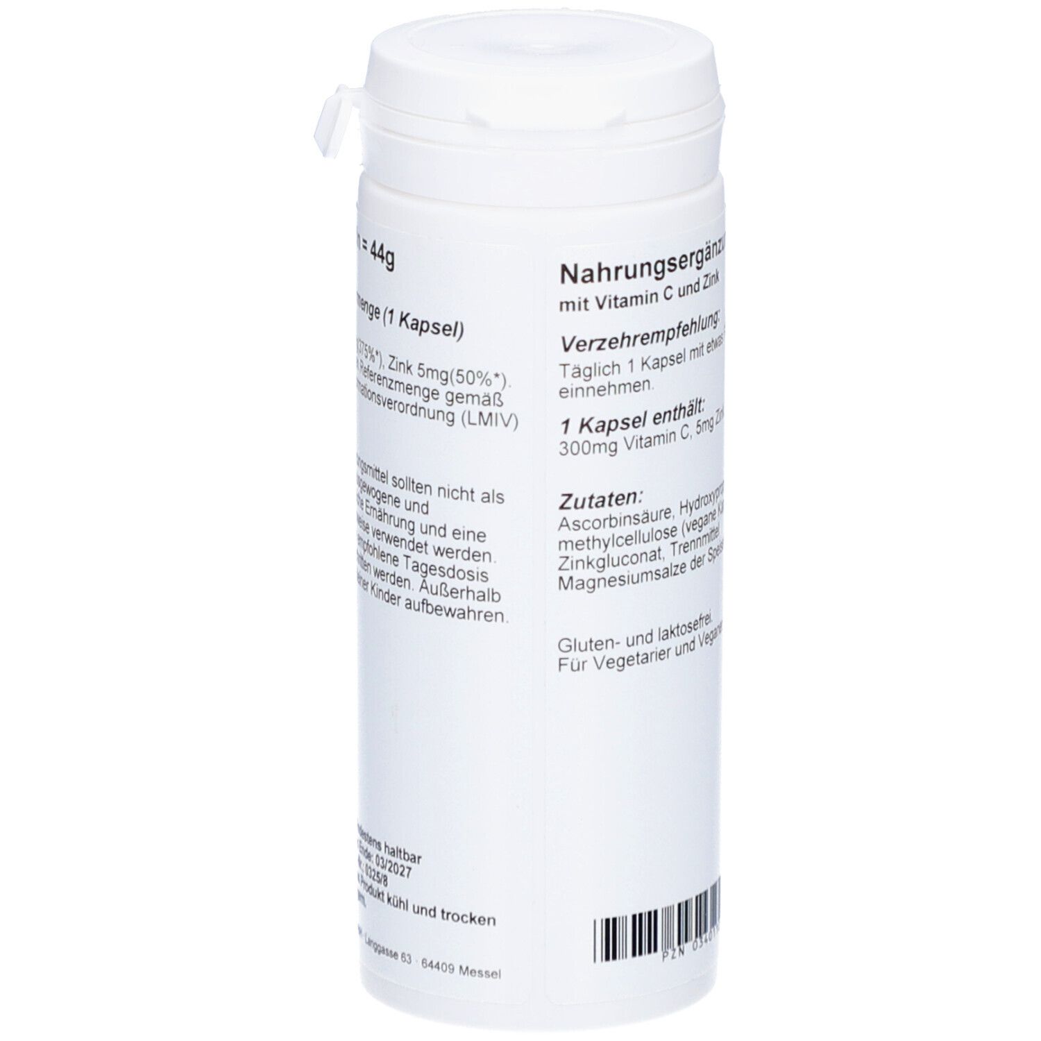 Vitamin C + Zink Depot 100 St Shop Apotheke