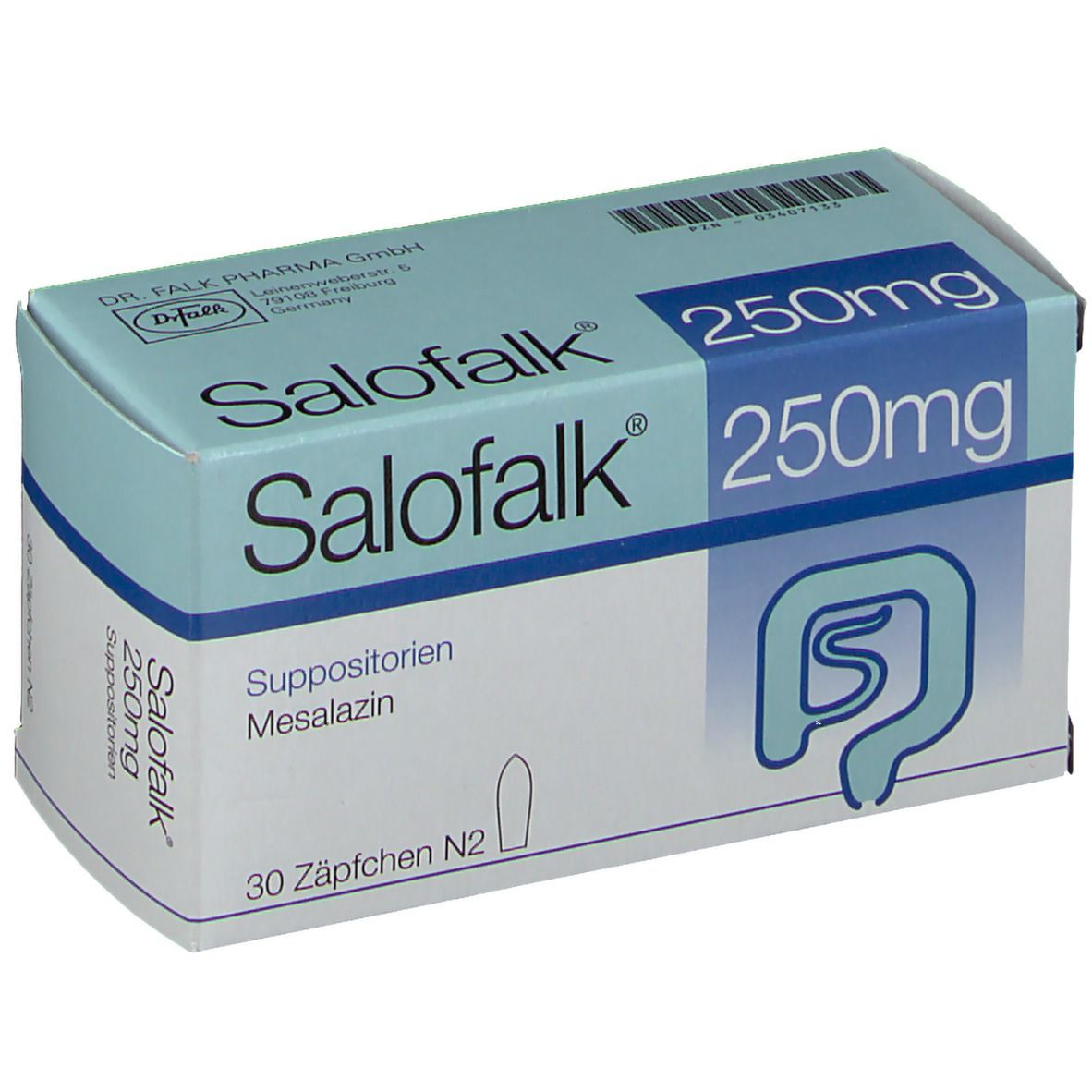 Salofalk 250 mg Suppositorien 30 St