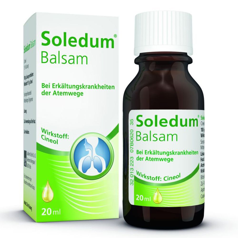 Soledum® Balsam bei Erkältungskrankheiten der Atemwege
