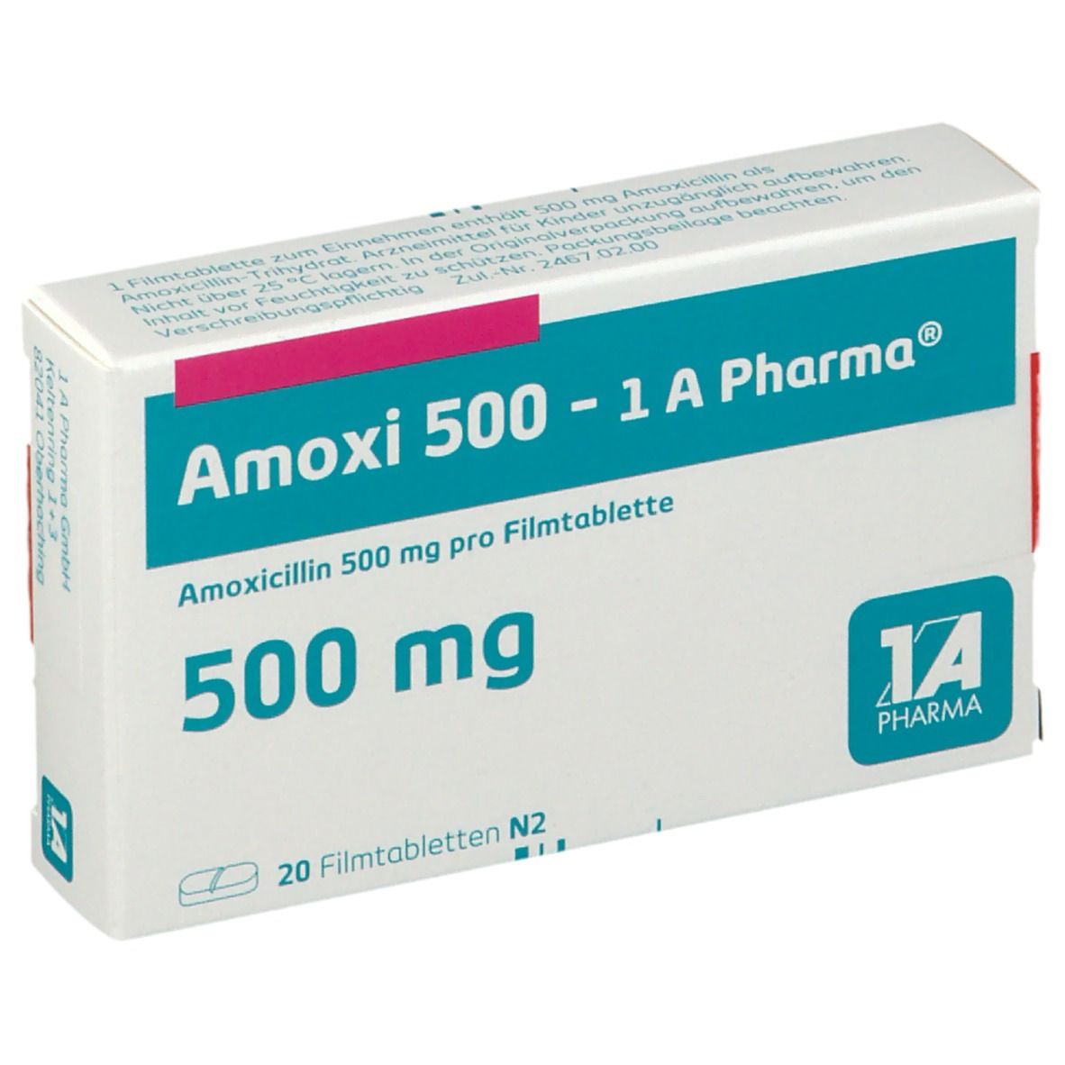 Amoxicillin 500 mg n2 preis