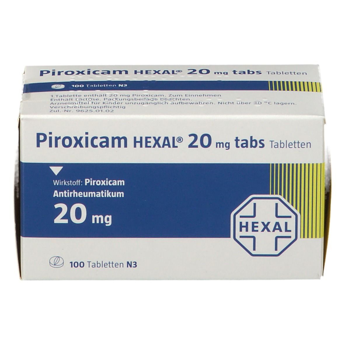 Piroxicam HEXAL® 20 mg tabs