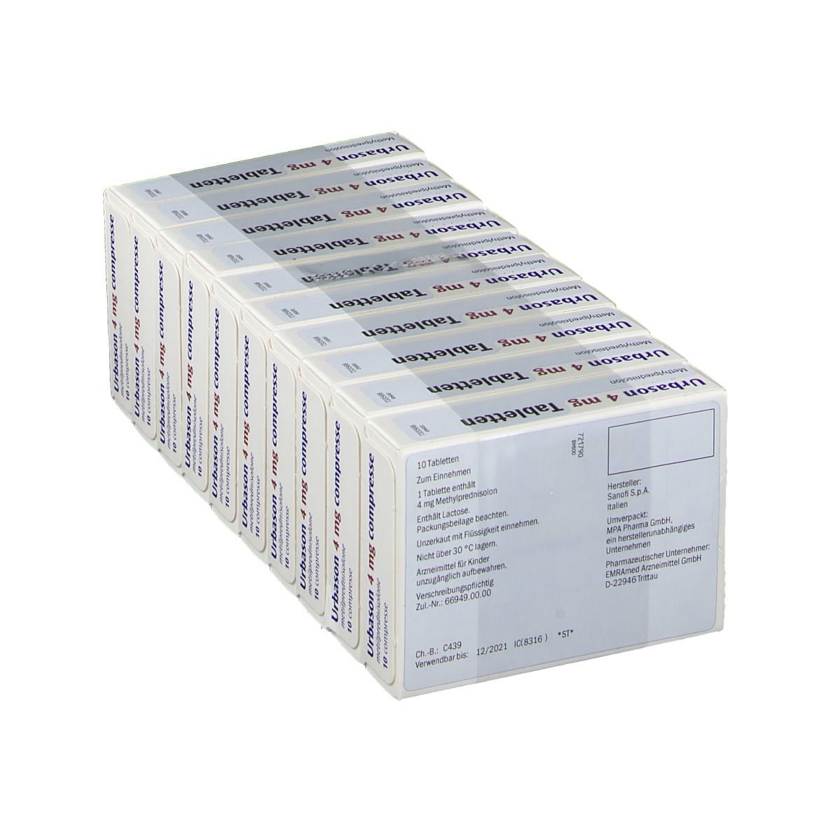 Urbason 4 mg