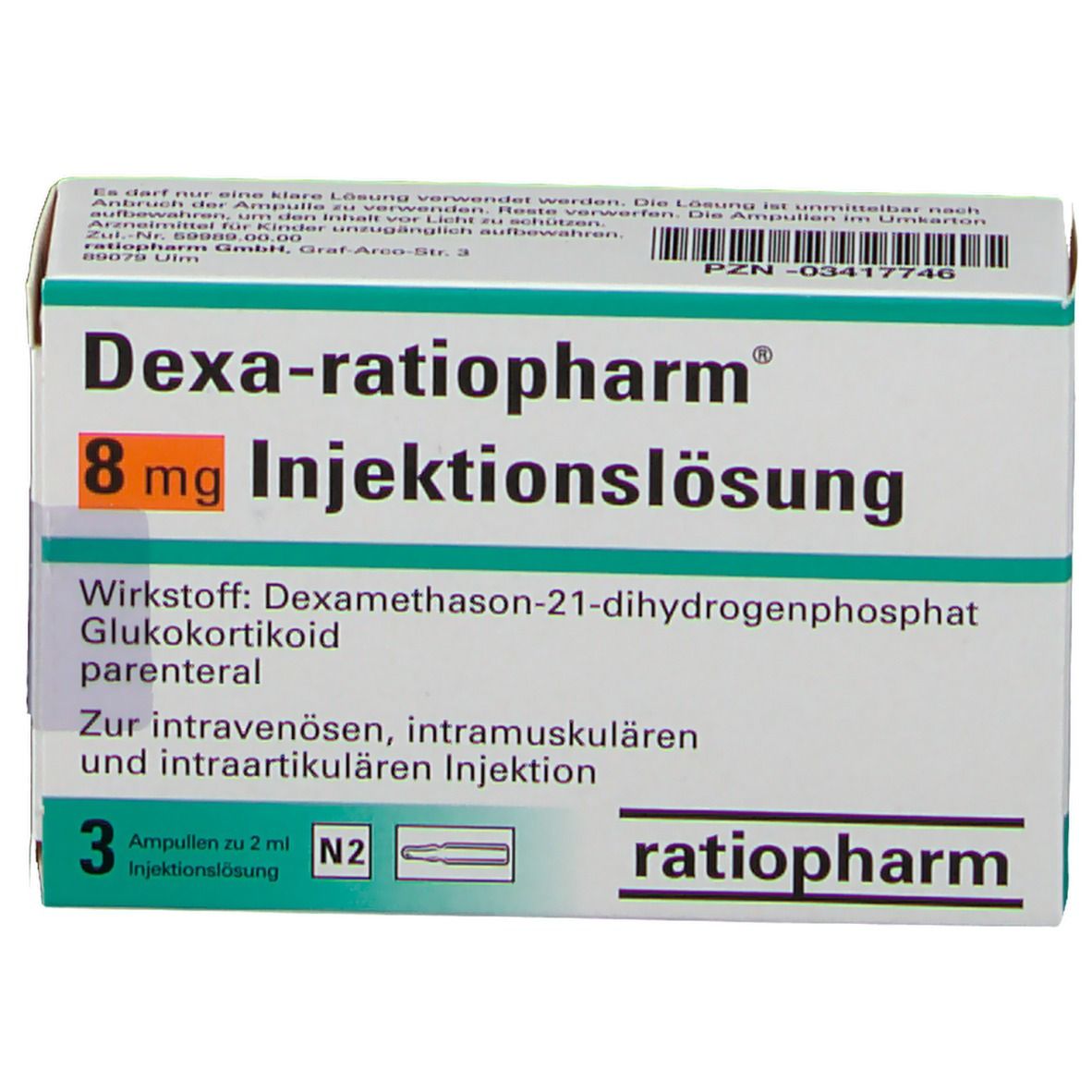 Dexa-ratiopharm® 8 mg