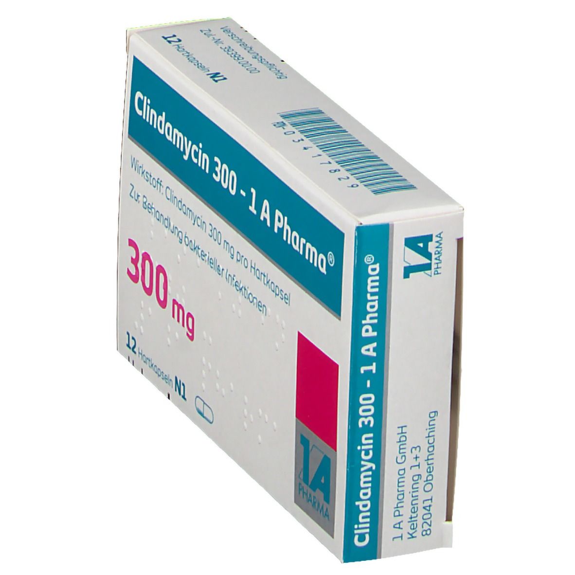 Clindamycin 300-1A Pharma Hartkapseln 12 St