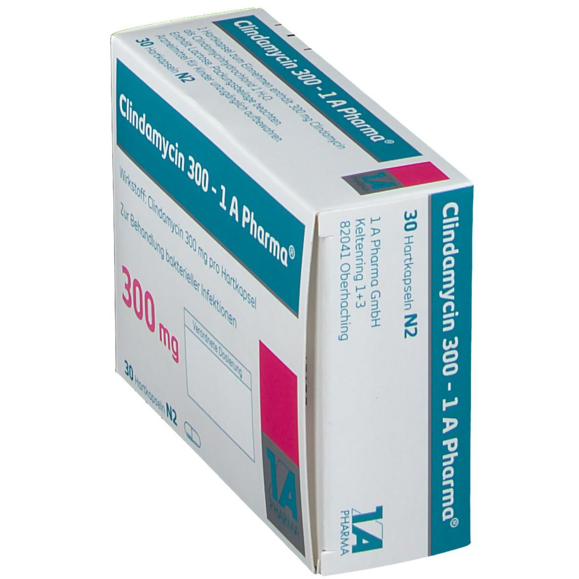 Clindamycin 300-1A Pharma Hartkapseln 30 St