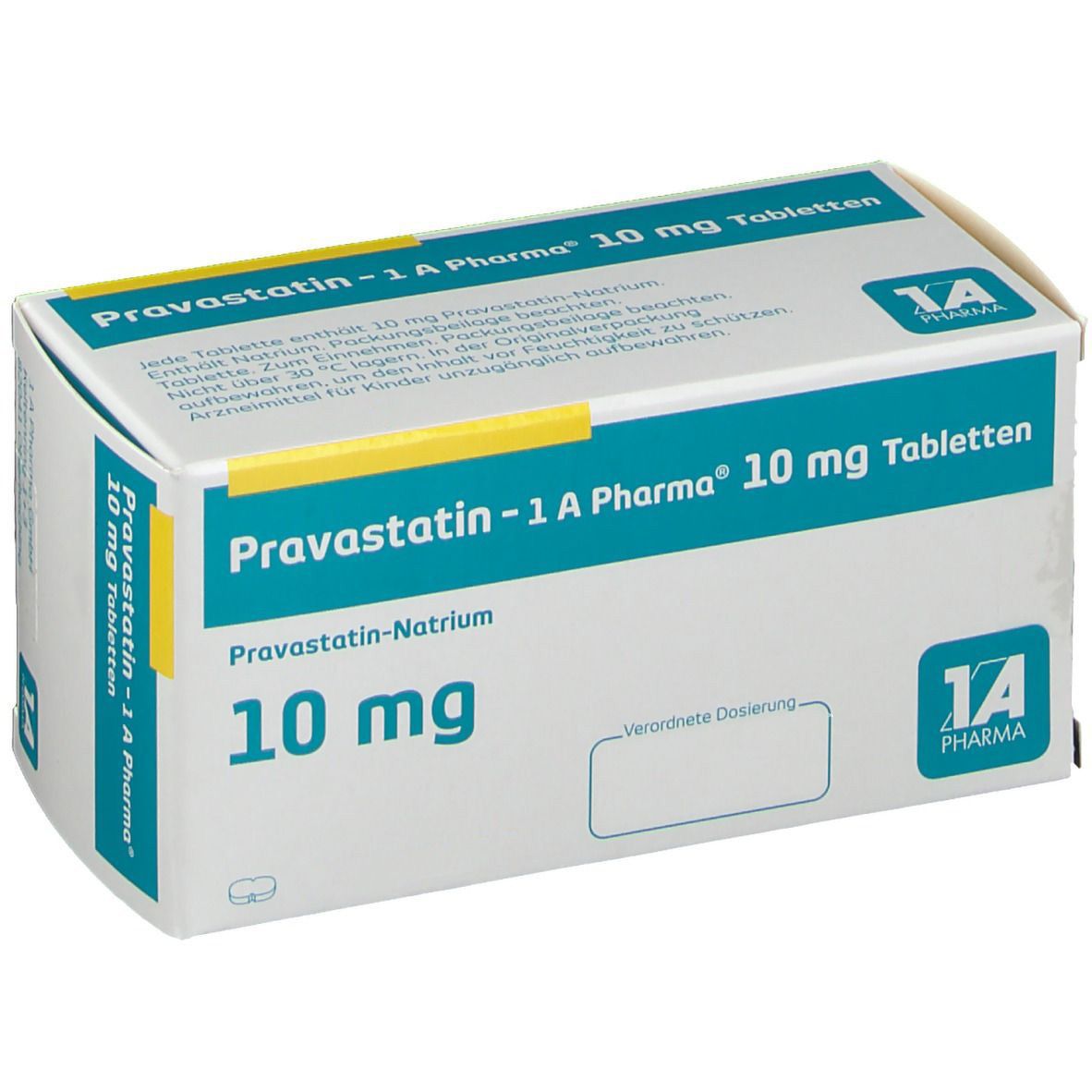 Pravastatin 1A Pharma® 10Mg 50 St mit dem E-Rezept kaufen - Shop Apotheke