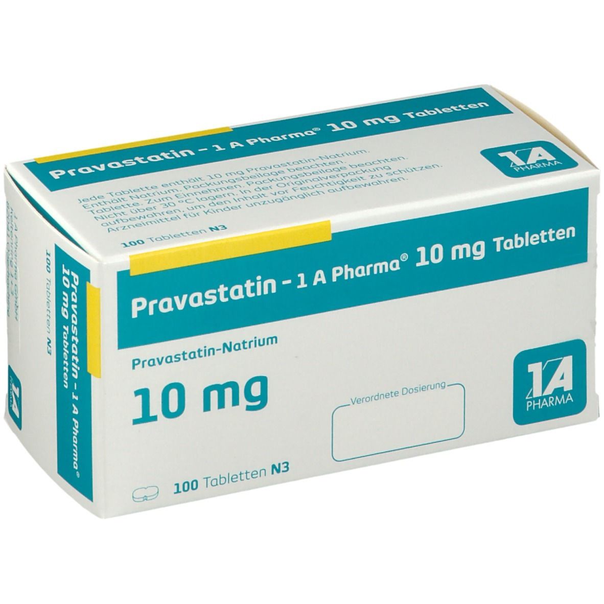 Pravastatin 1A Pharma® 10Mg