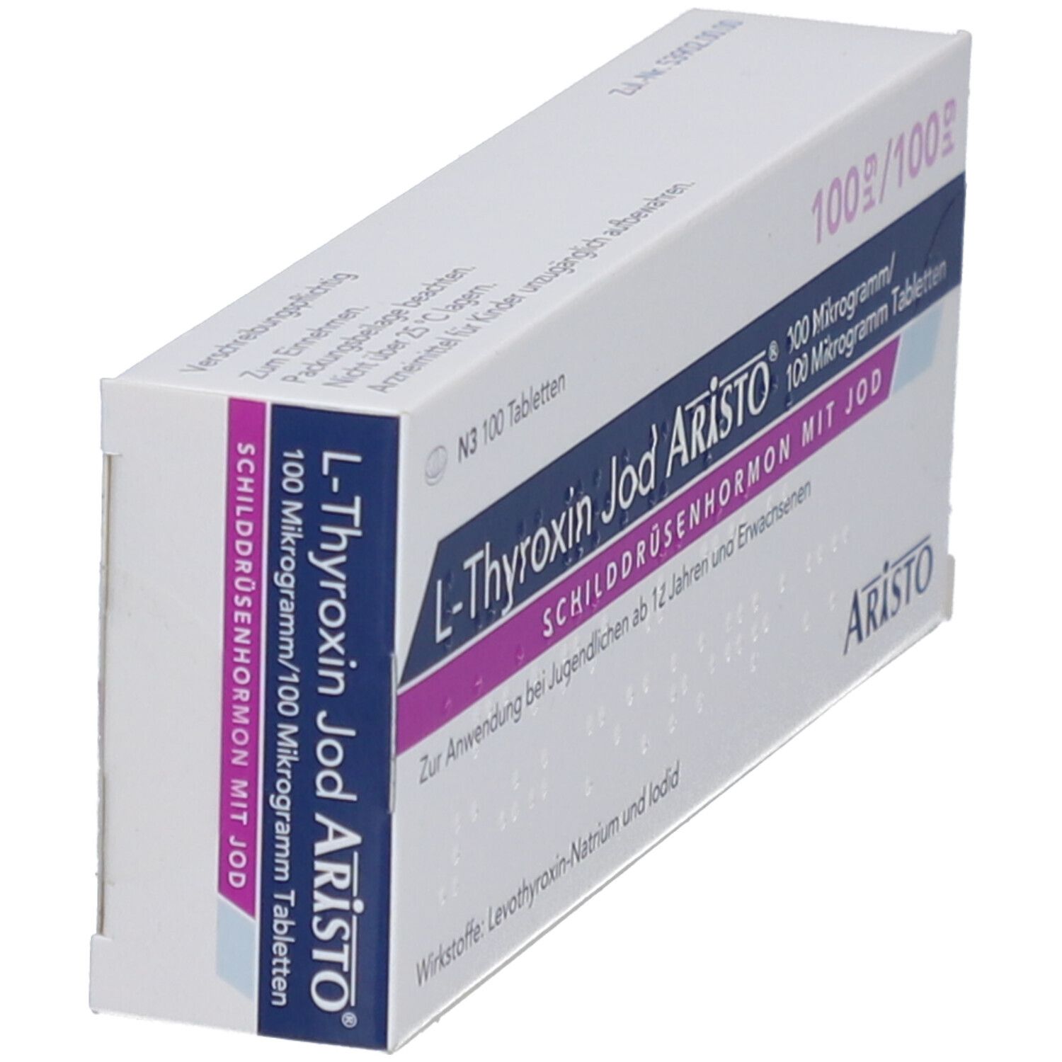 L-THYROXIN Jod Aristo 100 µg/100 µg Tabletten