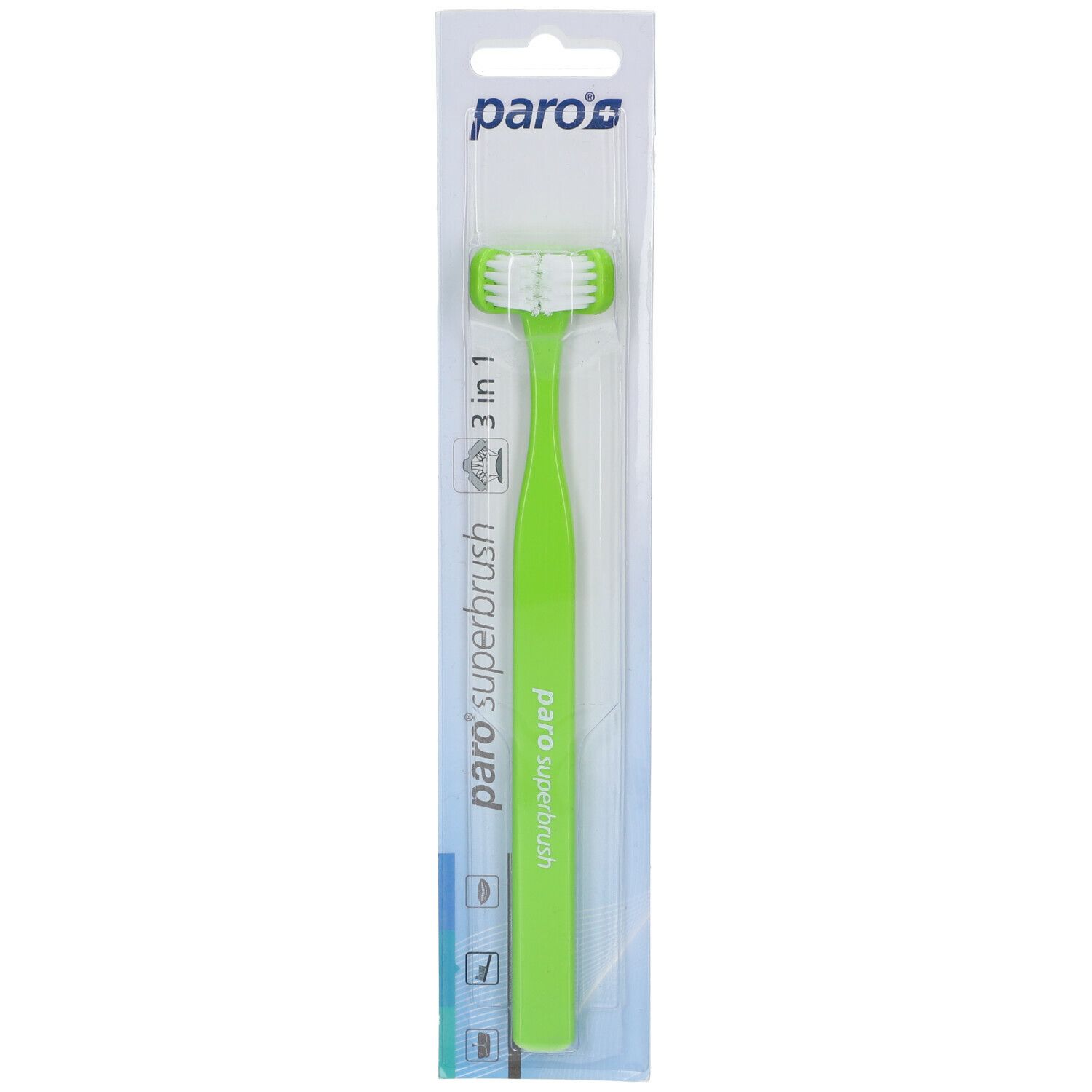 paro® super brush dreidimensionale Zahnbürste
