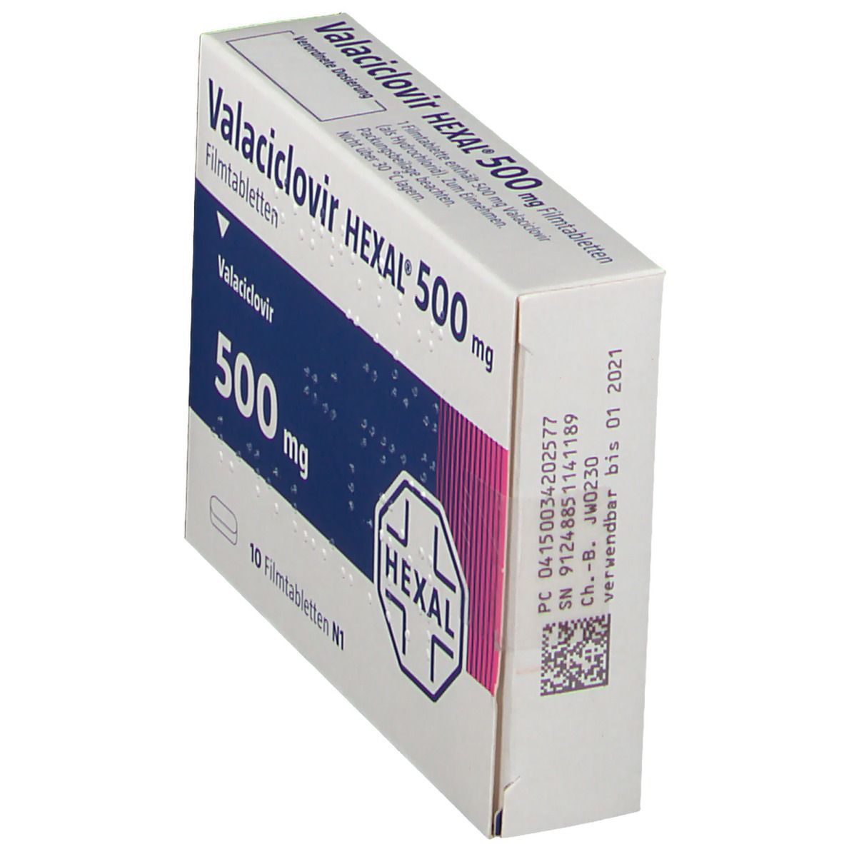 Valaciclovir HEXAL® 500 mg