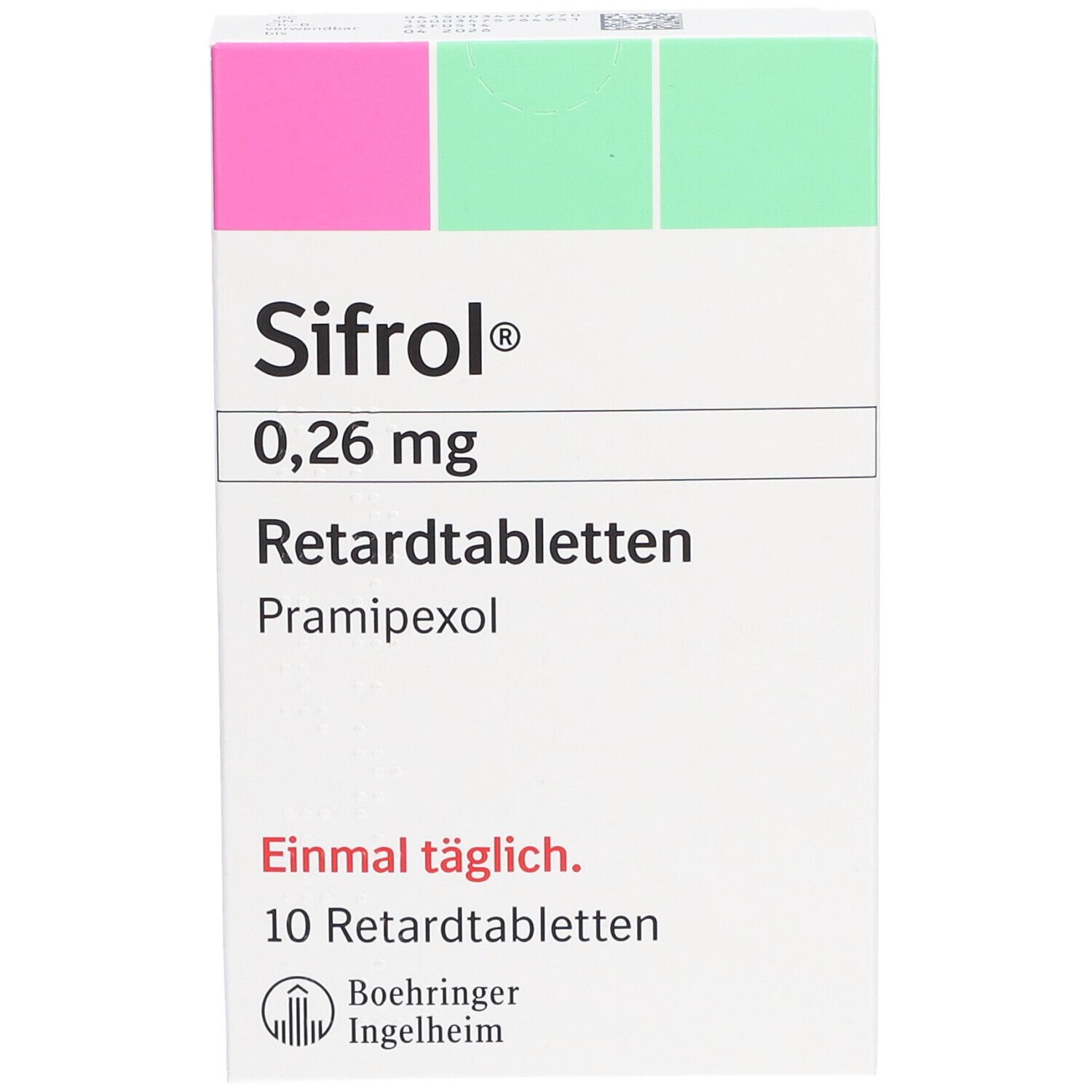 Sifrol® 0,26 mg