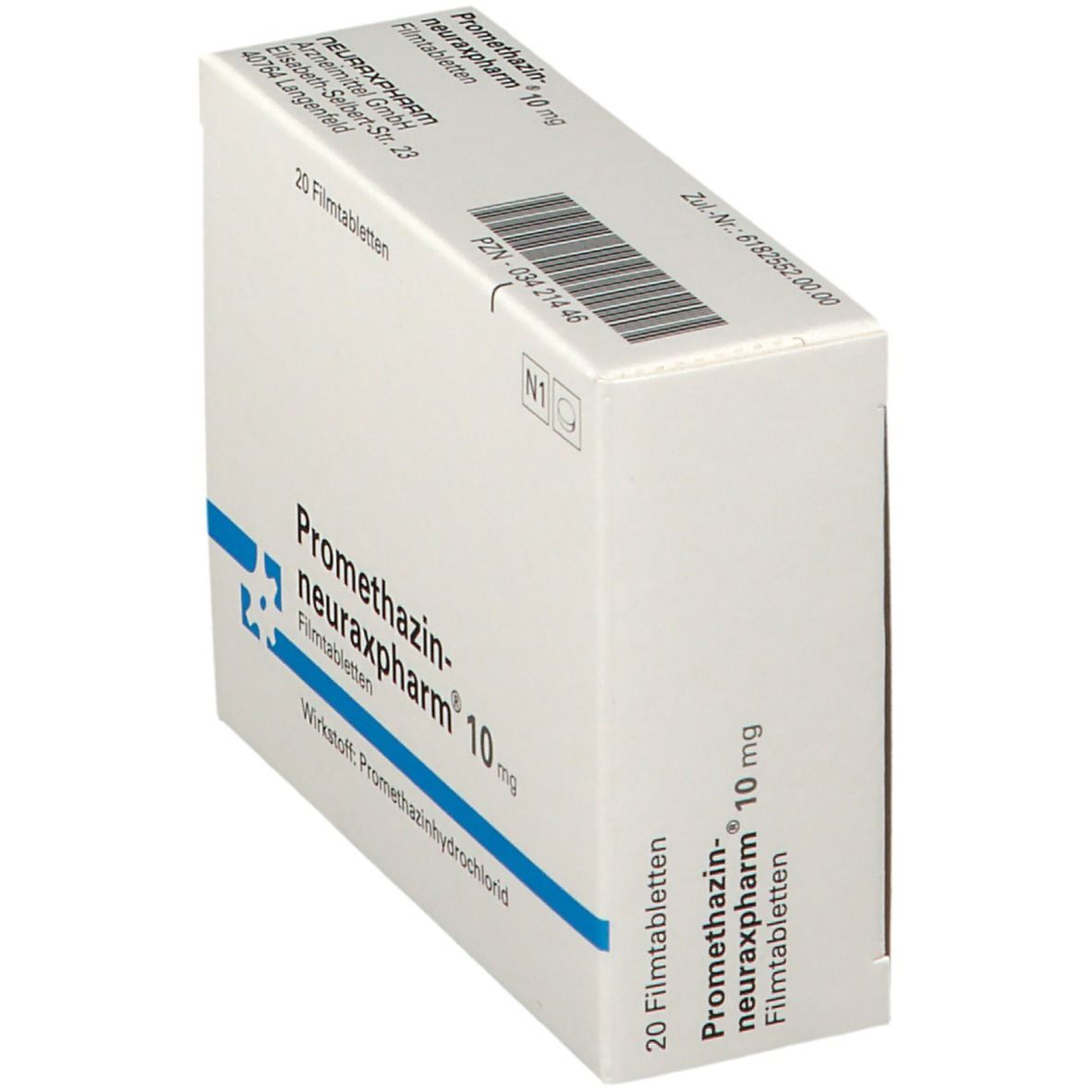 PROMETHAZIN-neuraxpharm 10 mg Filmtabletten 20 St