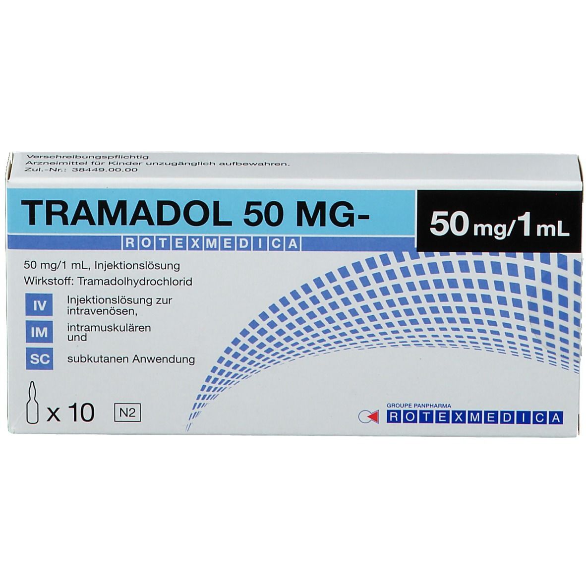 Tramadol 50 mg Rotexmedica
