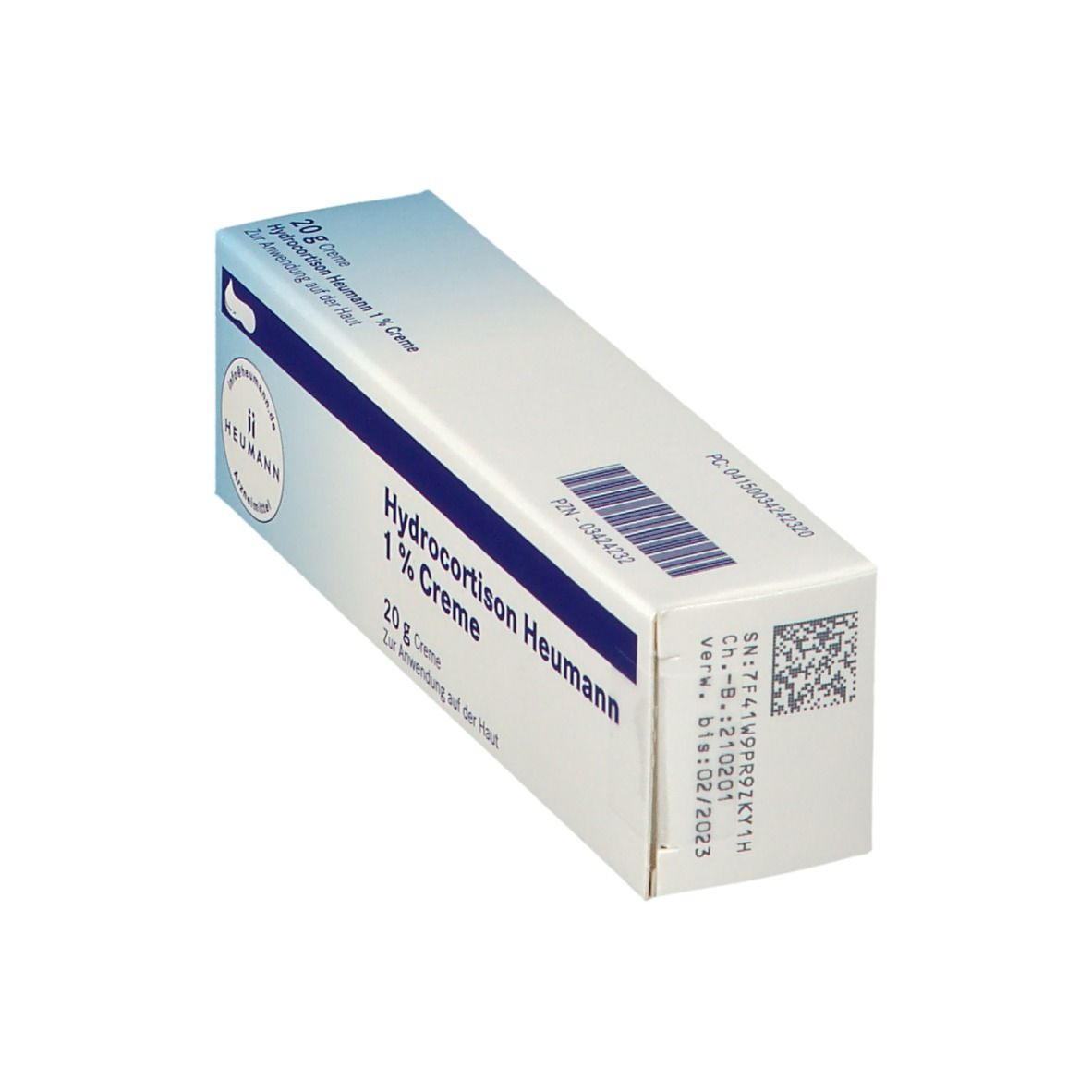 Hydrocortison Heumann 1% Creme 20 g