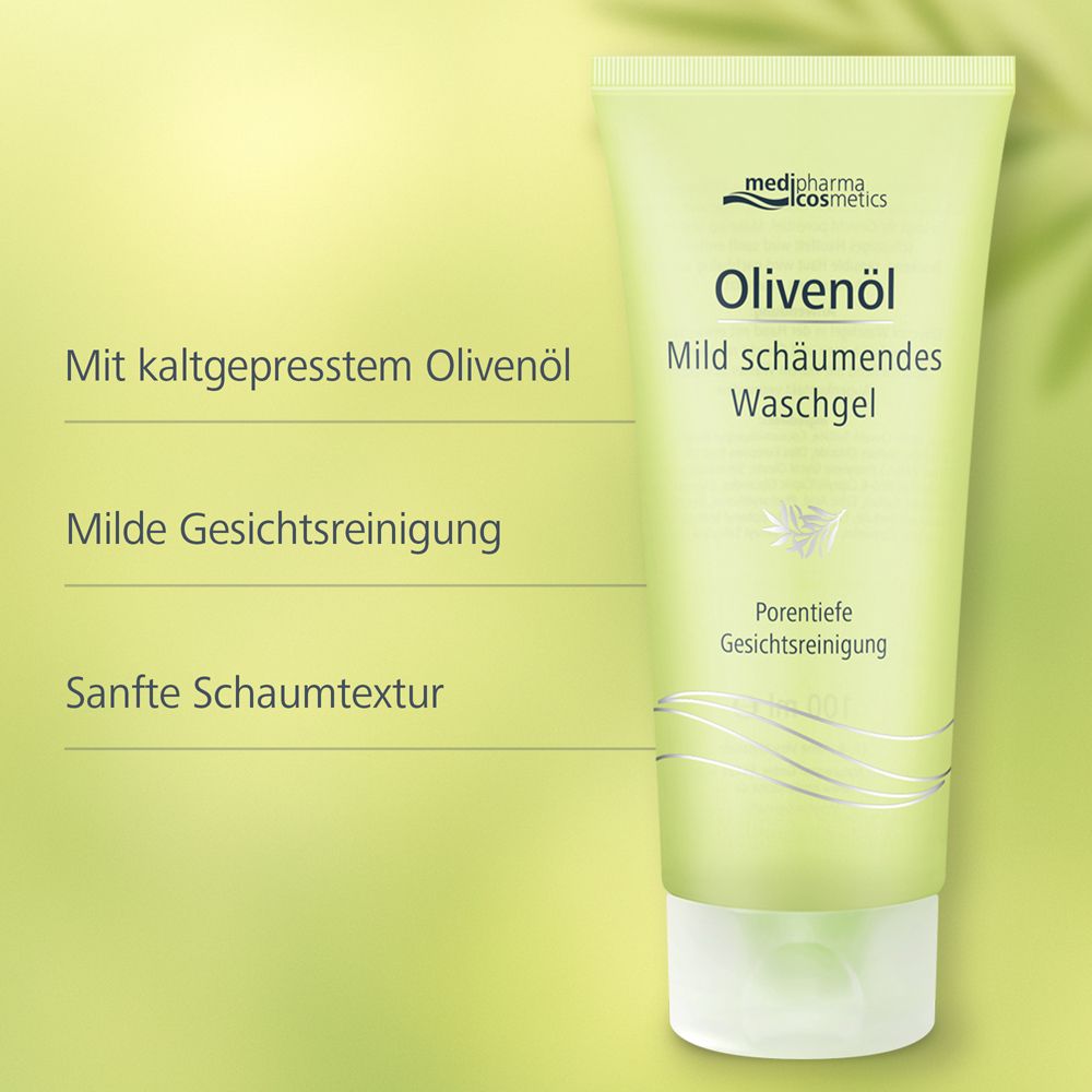 medipharma cosmetics Olivenöl Mild schäumendes Waschgel