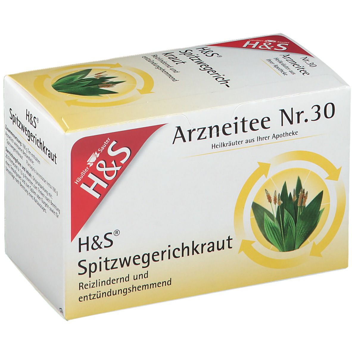 H&S Spitzwegerichkraut Filterbeutel