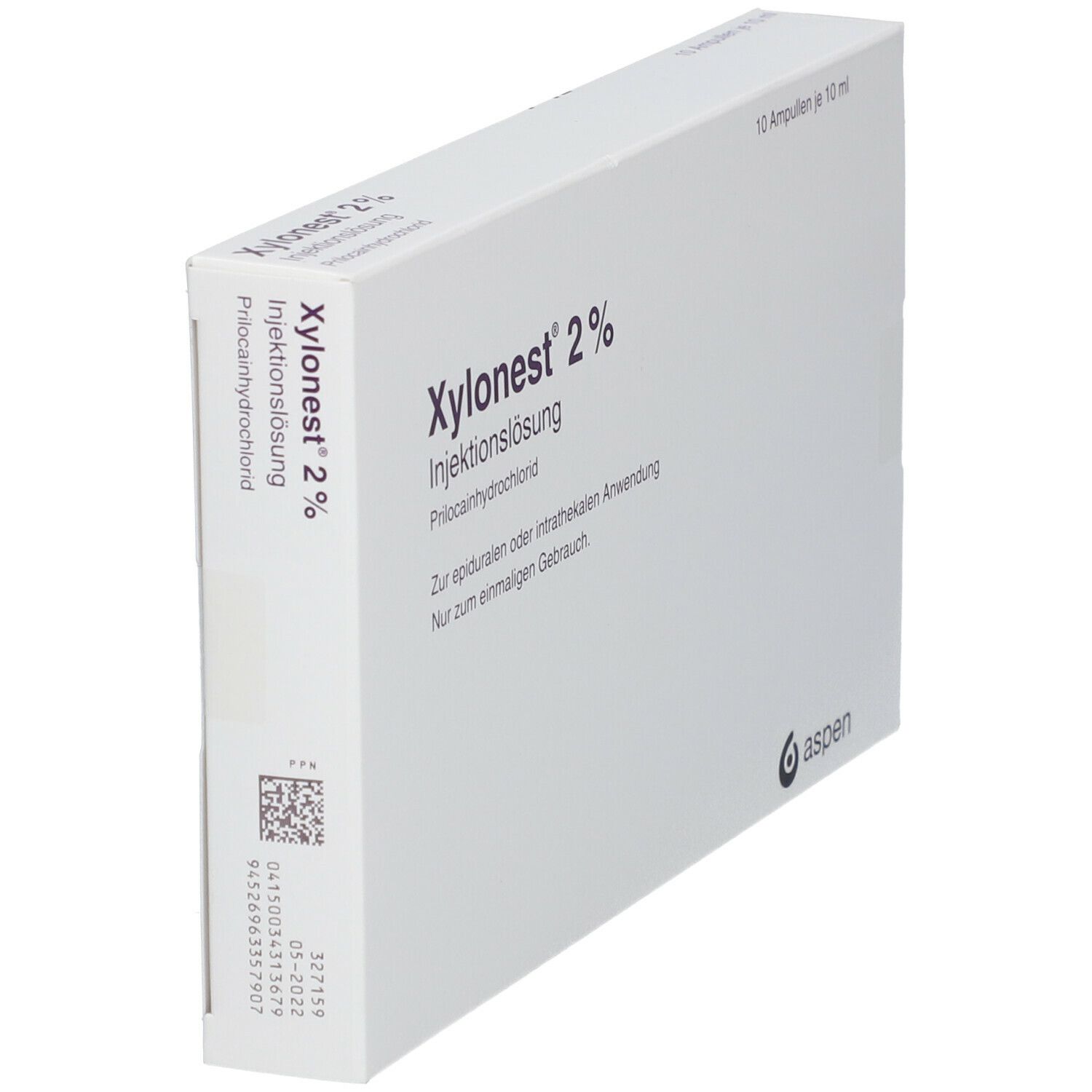 Xylonest 2% Luerfit Ampullen Injektionslösung 10x10 ml