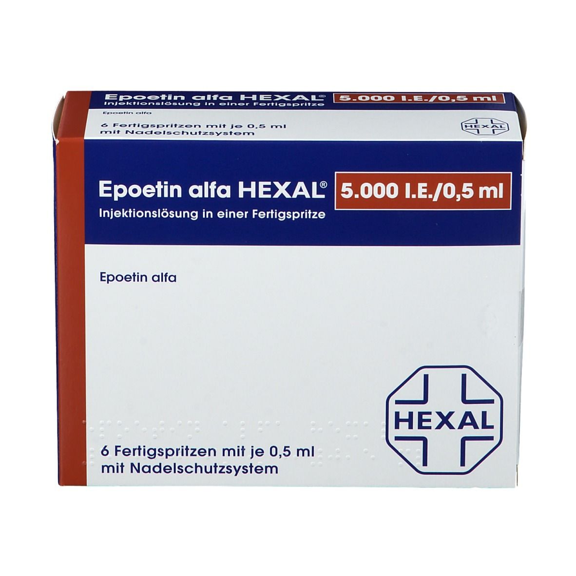 Epoetin alfa HEXAL® 5.000 I.E/0,5 ml