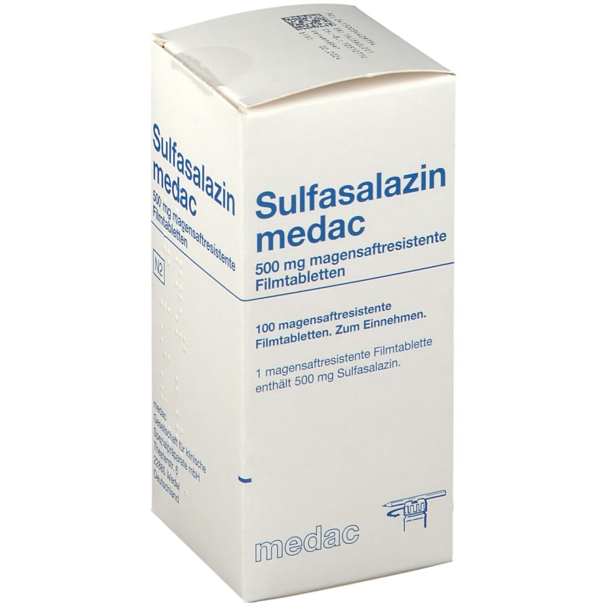 Sulfasalazin medac magensaftres.Filmtabletten 100 St Filmtabletten magensaftresistent