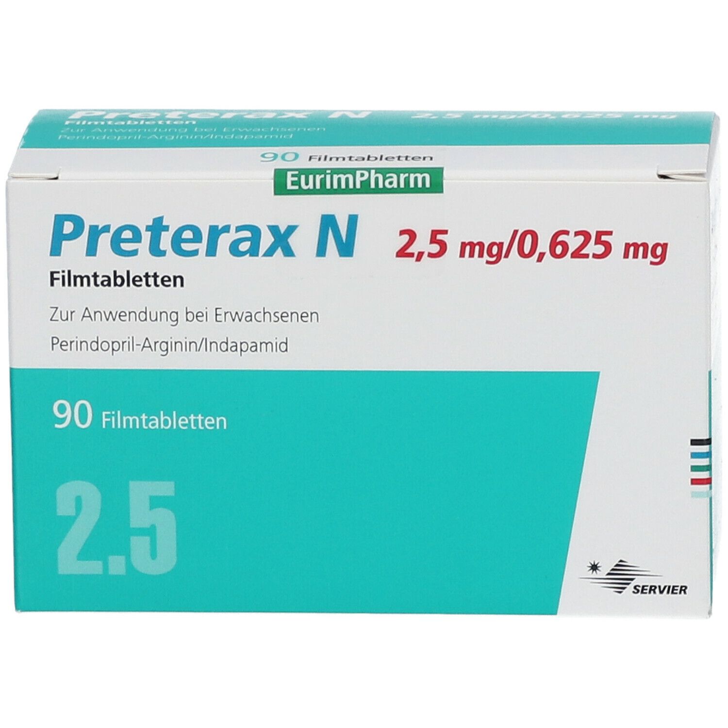 Preterax N 2,5 mg/0,625 mg
