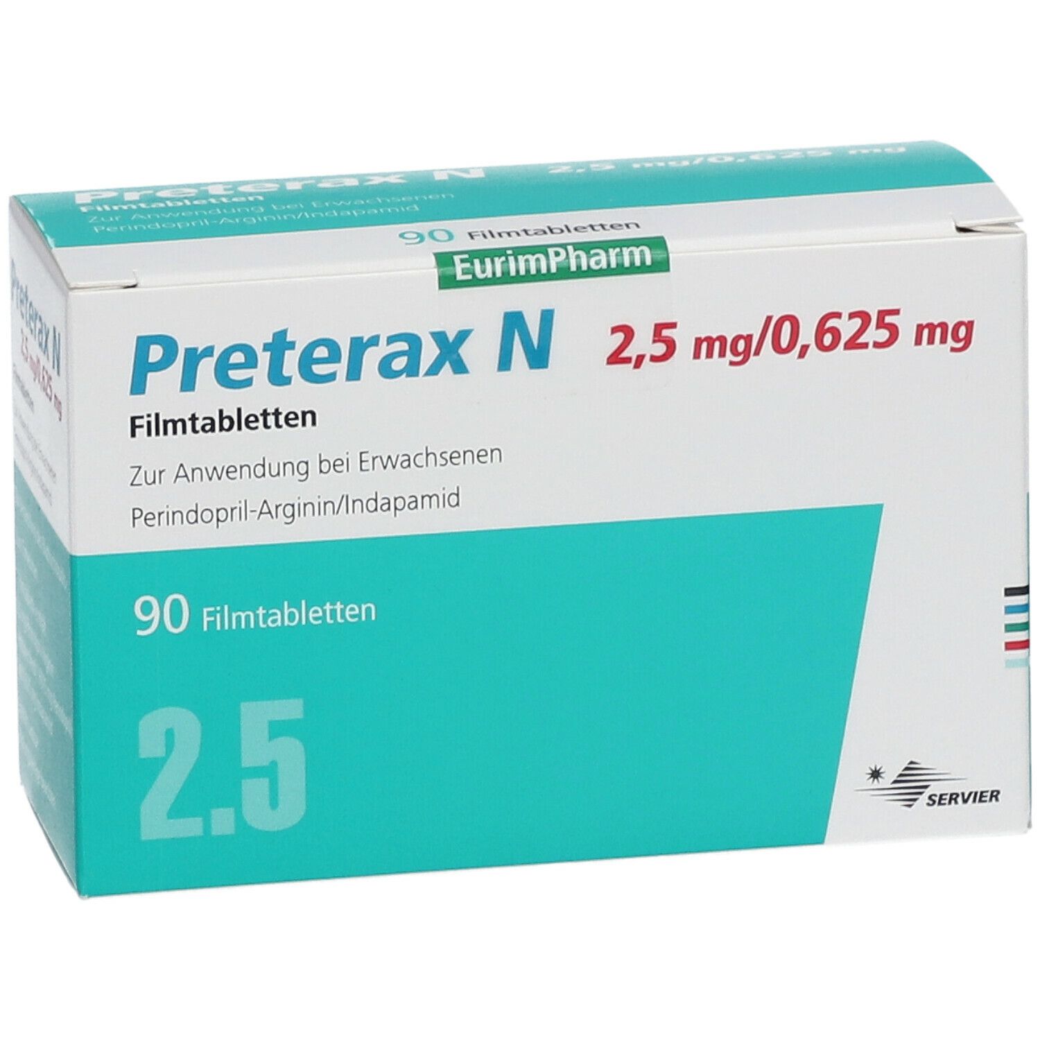 Preterax N 2,5 mg/0,625 mg