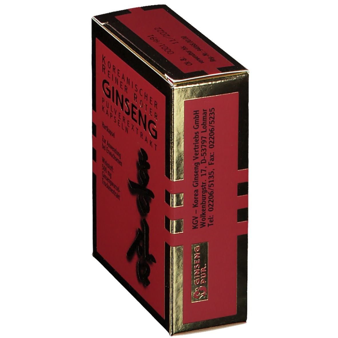 Roter Ginseng Extrakt Kapseln