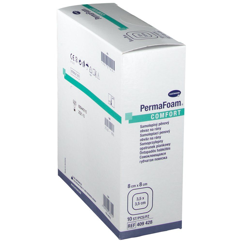 PermaFoam® comfort Schaumverband 8 x 8 cm