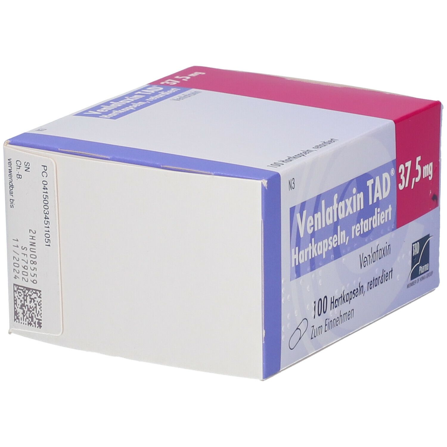 Venlafaxin TAD® 37,5 mg