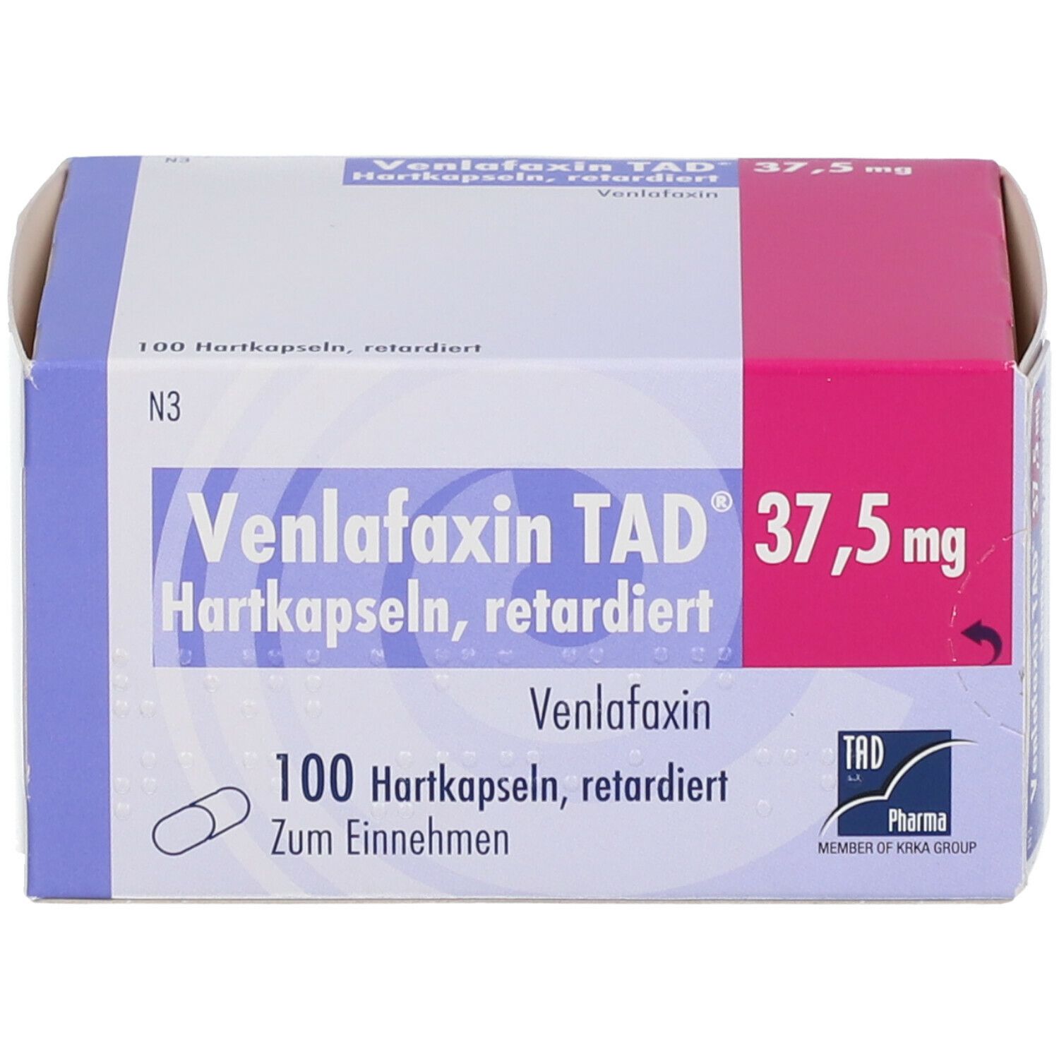 Venlafaxin TAD® 37,5 mg