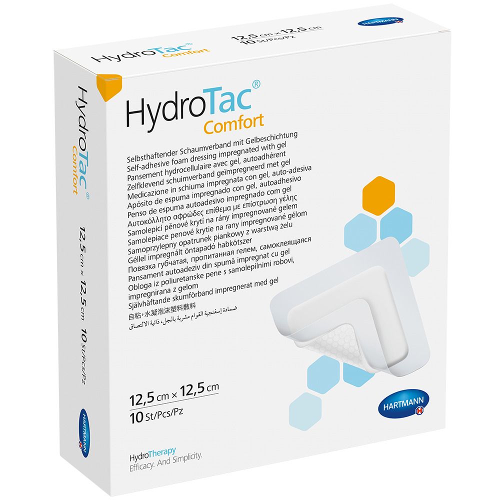 HydroTac® comfort Schaumverband 12,5 x 12,5 cm