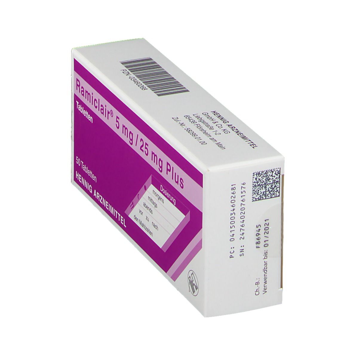 Ramiclair® 5 mg/25 mg Plus