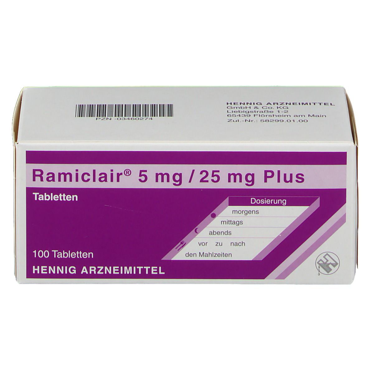 Ramiclair® 5 mg/25 mg Plus